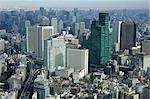 Stadtansicht von Tokio aus Roppongi Hills,, Japan