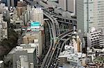 Cityscape of Chiyoda-ku from Roppongi Hills, Tokyo, Japan