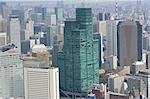 Cityscape of Minato-ku from Roppongi Hills,, Tokyo, Japan