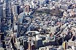 Cityscape from Roppongi Hills, Tokyo, Japan