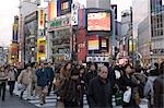 Occupé à Shibuya, Tokyo, Japon