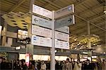 Directory at Shinagawa Station, Tokyo, Japan