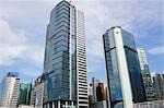 May House and Arsenal House (Police Headquarters) at Gloucester Road, Wanchai, Hong Kong