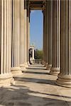 Columns at the Austrian Parliament Building, Vienna, Austria