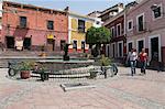 Plaza de los Angeles in Guanajuato, a UNESCO World Heritage Site, Guanajuato State, Mexico, North America