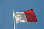 Flag, Valletta, Malta, Europe