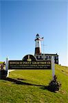 Montauk Point Lighthouse, Montauk, Long Island, New York État, États-Unis d'Amérique, l'Amérique du Nord