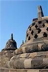 Temple bouddhiste de Borobudur, patrimoine mondial de l'UNESCO, Java, Indonésie, Asie du sud-est, Asie