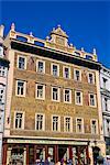 U Rotta, now a coffee house, Old Town Square, Prague, Czech Republic, Europe