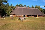 Old Estonian building, Muhu, an island to the west of Tallinn, Estonia, Baltic States, Europe