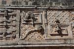 Quadrilatère des nonnes du site maya de Uxmal, patrimoine mondial UNESCO, Uxmal, Yucatan, Mexique, Amérique du Nord