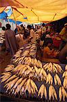 Fish market, Rantepao, Toraja area, Sulawesi, Indonesia, Southeast Asia, Asia