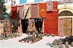 Souvenirs for sale, Essaouira, Morocco, North Africa, Africa