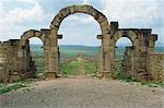 Volubilis, UNESCO World Heritage Site, Morocco, North Africa, Africa