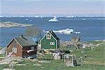 Règlement de Ilimanaq, anciennement Claushavn, au Groenland, les régions polaires