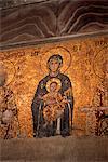 Mosaïques de l'Hagia Sophia, à l'origine une église, puis une mosquée, Istanbul, Turquie, Europe