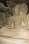 Die Höhlen von Ellora, schneiden Tempel in Fels, UNESCO-Weltkulturerbe, nahe Aurangabad, Maharashtra, Indien, Asien