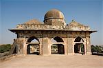 The Jahaz Mahal or Ships Palace in the Royal Enclave, Mandu, Madhya Pradesh state, India, Asia