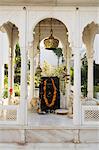 The Lake Palace Hotel on Lake Pichola, Udaipur, Rajasthan state, India, Asia