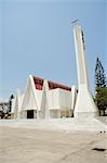 Église près de Plaza Central, Liberia, Costa Rica, l'Amérique centrale