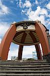 Kiosque à musique en Amérique centrale Central Plaza, San Jose, Costa Rica,