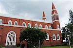 Église de Iglesa de Grecia fabriqué en Europe de fer, Grecia, hauts plateaux du centre, Costa Rica Amerique centrale