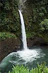 Der Wasserfall Frieden an den Hängen des Poas Vulkan, Costa Rica, Zentralamerika