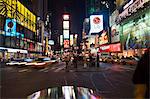 Times Square, Manhattan, New York City, New York, États-Unis d'Amérique, l'Amérique du Nord