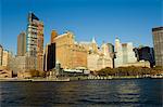 Business district, Lower Manhattan, New York City, New York, United States of America, North America