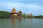 Makasutu Eco Lodge, près de Banjul, en Gambie, Afrique de l'Ouest, Afrique