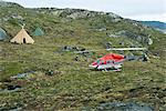 Hubschrauber Besuch Isfjord, Disko-Bucht, Ilulissat, Grönland, Polarregionen