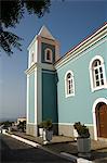 Roman Catholic church, Sao Filipe, Fogo (Fire), Cape Verde Islands, Africa