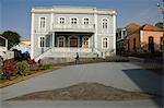 Old colonial style building, Sao Filipe, Fogo (Fire), Cape Verde Islands, Africa