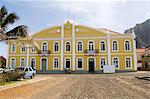 Magnifiquement restauré municipal bâtiment colonial, Ponto faire Sol, Ribiera Grande, Santo Antao, îles du Cap-vert, Afrique