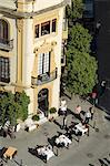 Le célèbre restaurant El Giraldillo, Plaza Virgen de los Reyes, Santa Cruz district, Séville, Andalousie, Espagne, Europe