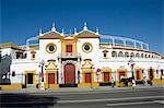 Entrance to the Bull Ring, Plaza de Toros De la Maestranza, El Arenal district, Seville, Andalusia, Spain, Europe