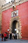 Real Alcazar, Santa Cruz district, Seville, Andalusia (Andalucia), Spain, Europe