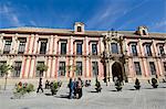 Le Palais des archevêques, Plaza Virgen de los Reyes, Santa Cruz district, Séville, Andalousie, Espagne, Europe