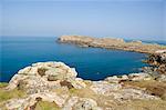 Coast, Bryer (Bryher), Isles of Scilly, off Cornwall, United Kingdom, Europe