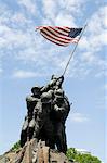 Iwo Jima Memorial, Arlington, Virginia, États-Unis d'Amérique, l'Amérique du Nord