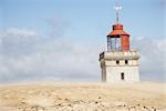 Rubjerg Knude phare, Hjoerring, Jutland, Danemark