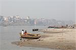 Boats on the Ganges, Varanasi, Uttar Pradesh, India