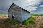 Abandonné une salle School House, comté de Yuma, Colorado USA