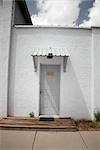 Front Door of House, Marathon, Texas, USA