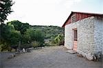 Building at Chinati Hot Springs, West Texas, Texas, USA