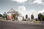 Église, Marfa, Presidio County, West Texas, Texas, États-Unis