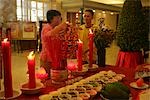 Chinesisches Neujahrsfeier im Hotel Equatorial Ho Chi Minh Stadt, Vietnam