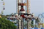 Der Adler, der Schwerkraft trotzt Drehungen, Ocean Park, Hongkong