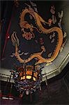 Ceiling art craft at Tai Hang Lotus Temple,Hong Kong