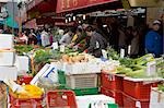 Shopping au marché de Quarry Bay, Hong Kong